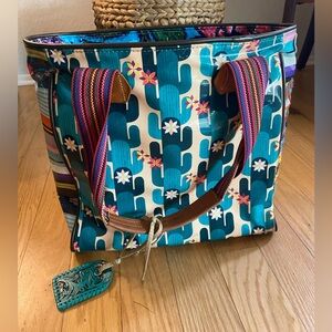 Consuela Tote embroidered